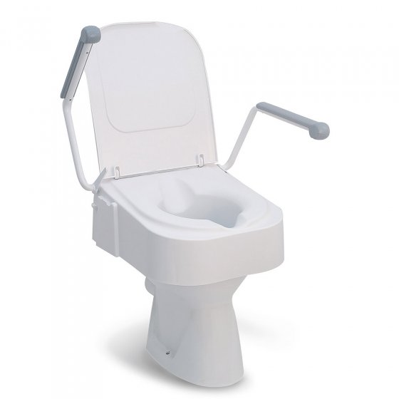 Toiletverhoger met armleuningen