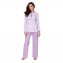 Damen-Pyjama,lila - 1