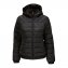 Stepp-Jacke,Schwarz,36/38 - 1