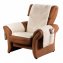 Schapenwol fauteuilbeschermer - 1