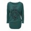 Modisch. Long-Shirt,Grün,36/38 - 1