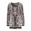 Gemustert. Pullover,sw/ws42/44 - 1