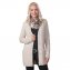Damen Strickjacke,beige - 1