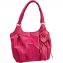 Handtasche, Blumenschmuck,Blau - 1