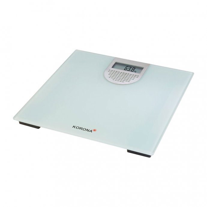 Pratende personenweegschaal