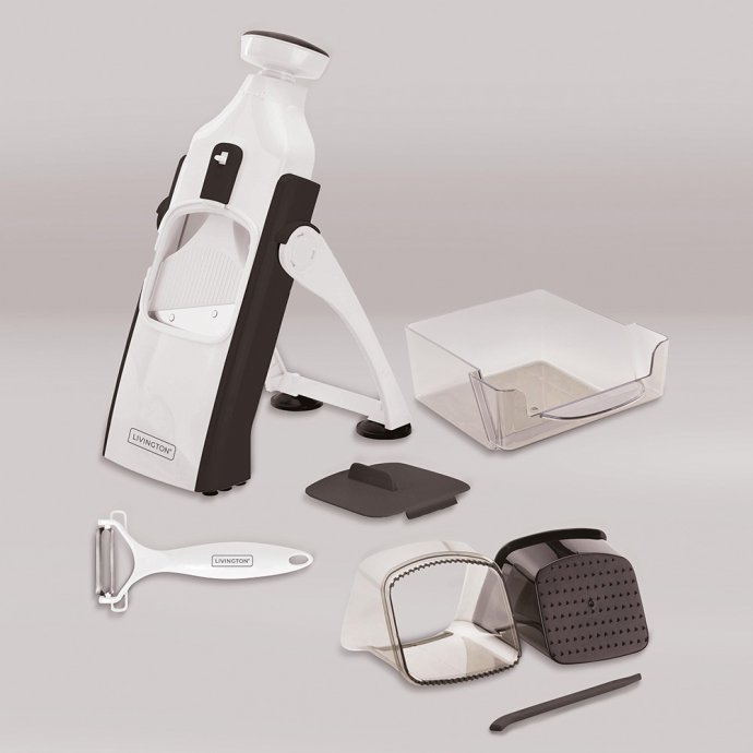 Universele schaaf met vingerbescherming