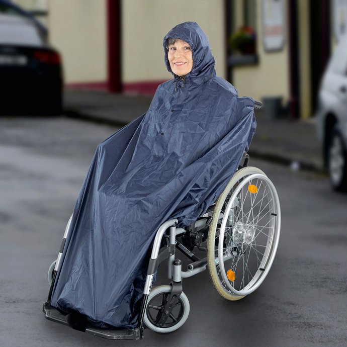Rolstoel-regencape