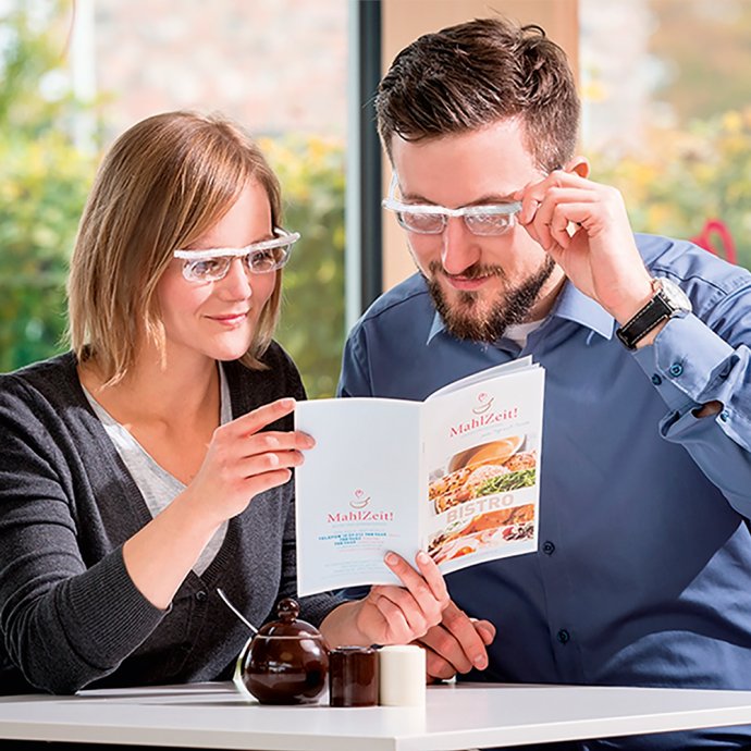 Instelbare correctiebril