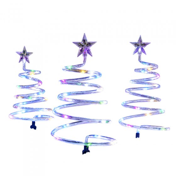 LED-spiraalvormige dennenbomen