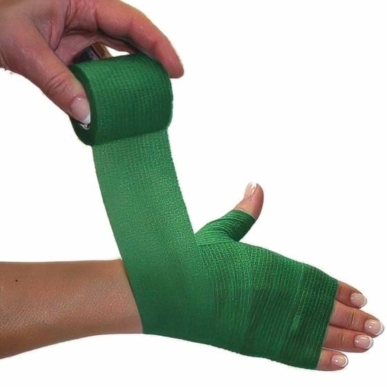 Zelfklevend katoenen verband 