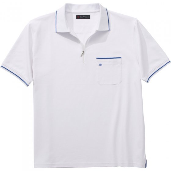 Stretch-poloshirt in set van 2 