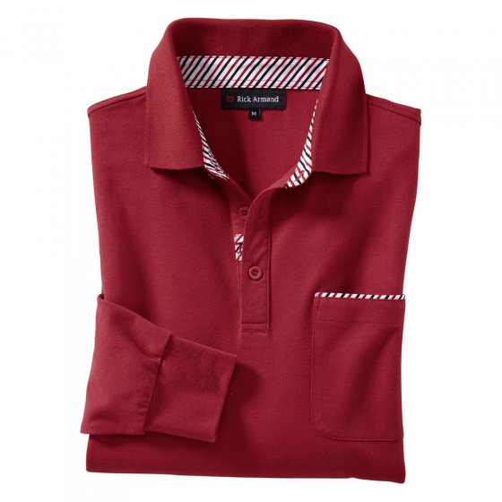 Poloshirt met lange mouwen 