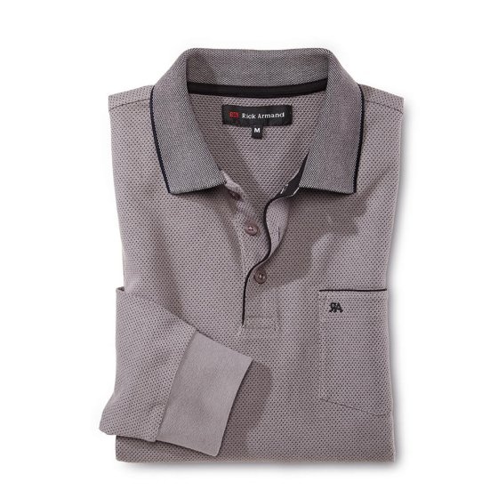 Poloshirt met lange mouwen 