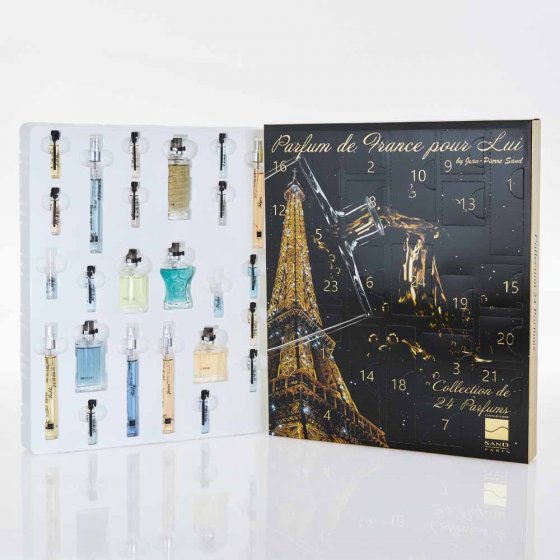 Eau de parfum adventskalender voor heren