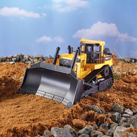 Radiografisch bestuurbare bulldozer