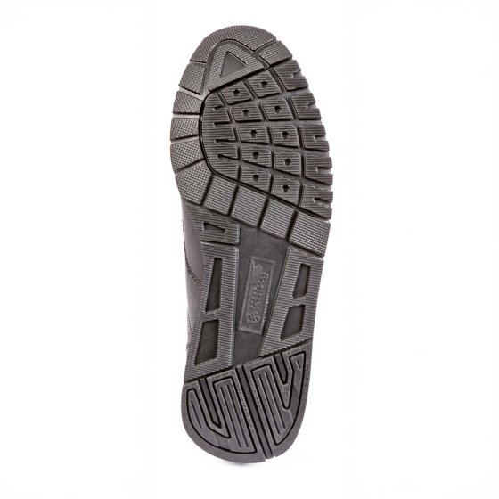 Leren sportschoenen met klittenband 38 | Zwart