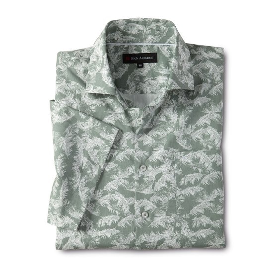 Overhemd met zomerse print 