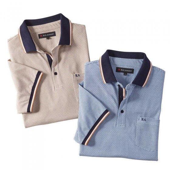 Modieus poloshirt als set