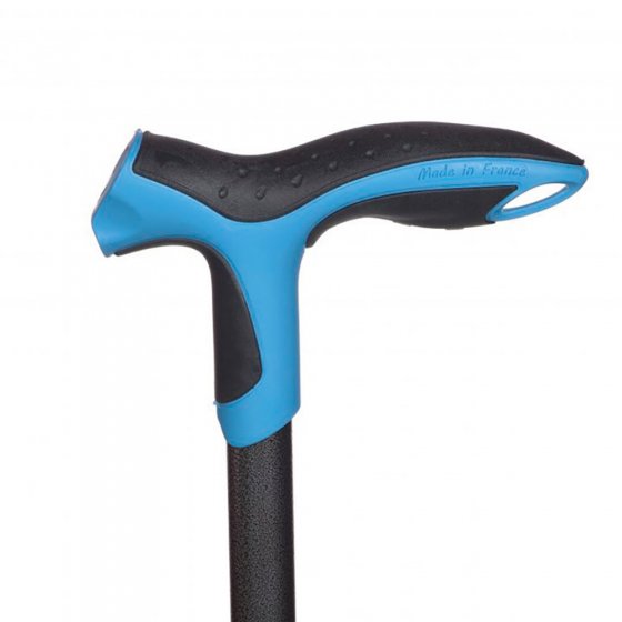 Wandelstok Soft Step Blauw