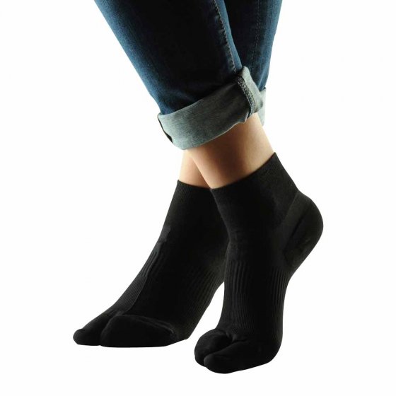 Hallux Bandage-Sok XL (43-45) | Zwart#Wit