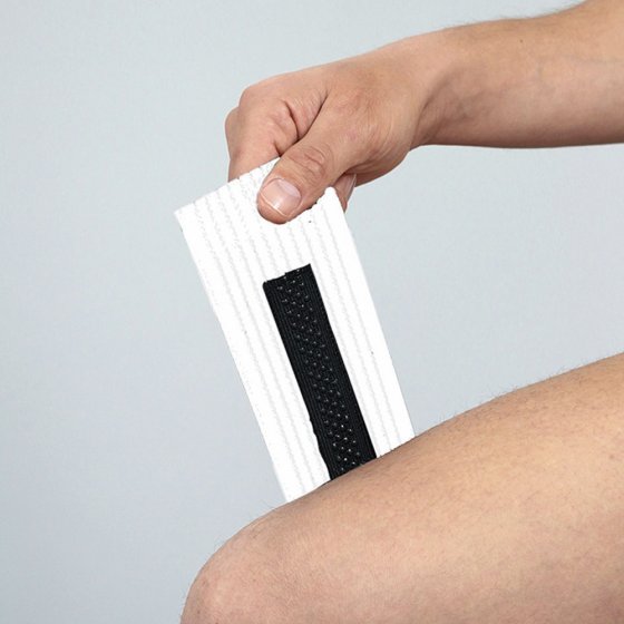 Kniebandage met antislipcoating 