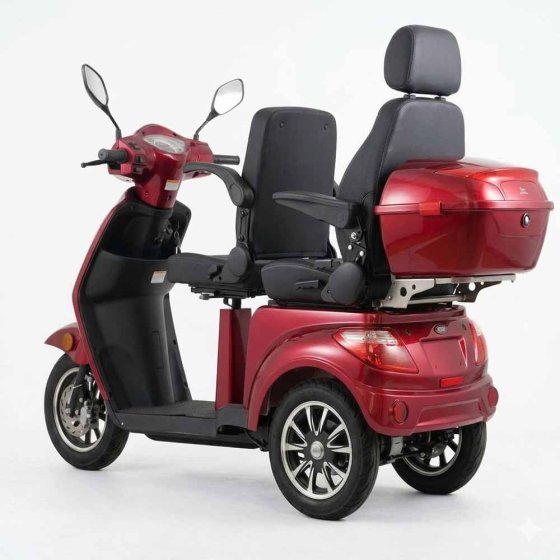 E-Mobil Dolly 2.0, 3 wielen, loodaccu 