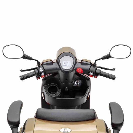 E-Mobil YOGI-IQ, 3 wielen, loodaccu Bruin