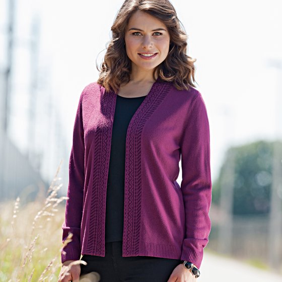 Damen Cardigan, smaragd 