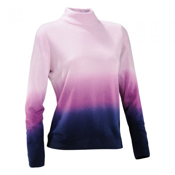 Stehkragen-Pullover, beere 
