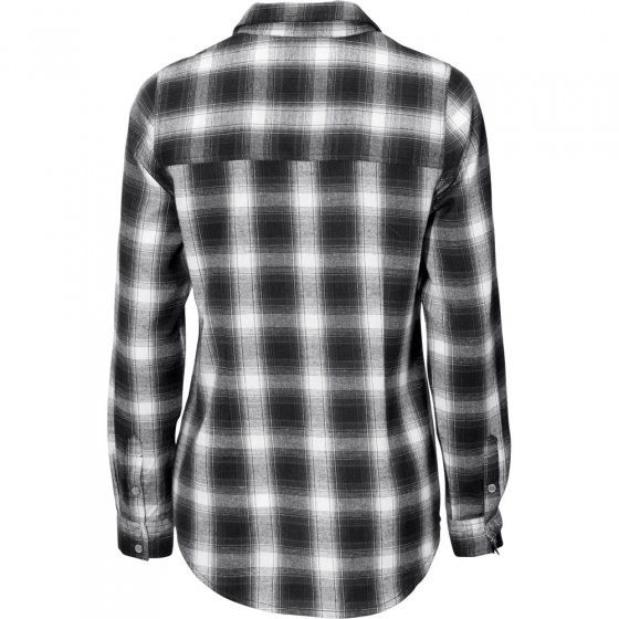 Karo-Bluse,Schwarz-Kar.,36/38 