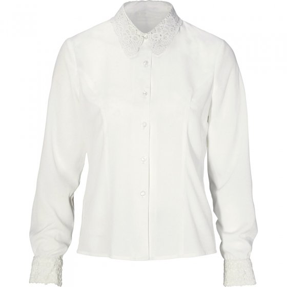 Klassische Bluse,Creme-Beige 