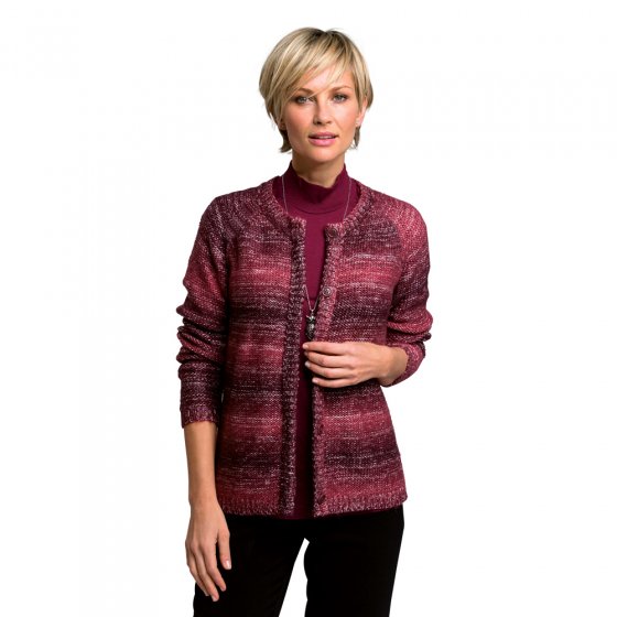 Cardigan,weinrot,38/40 