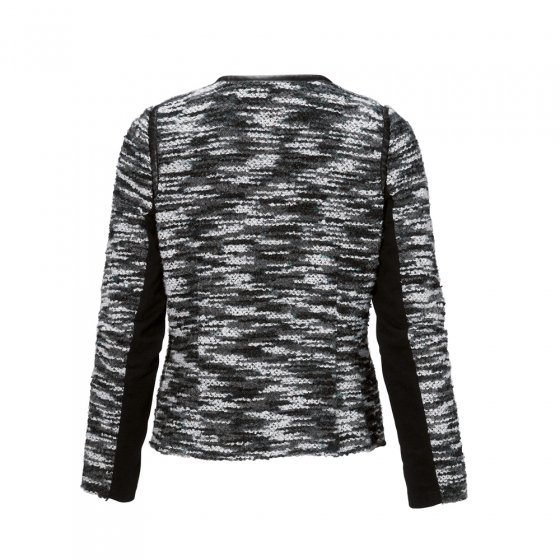 Strick-Cardigan,sw/meli. 38/40 