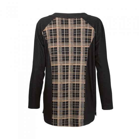 Modisches-Shirt,sw./beige38/40 