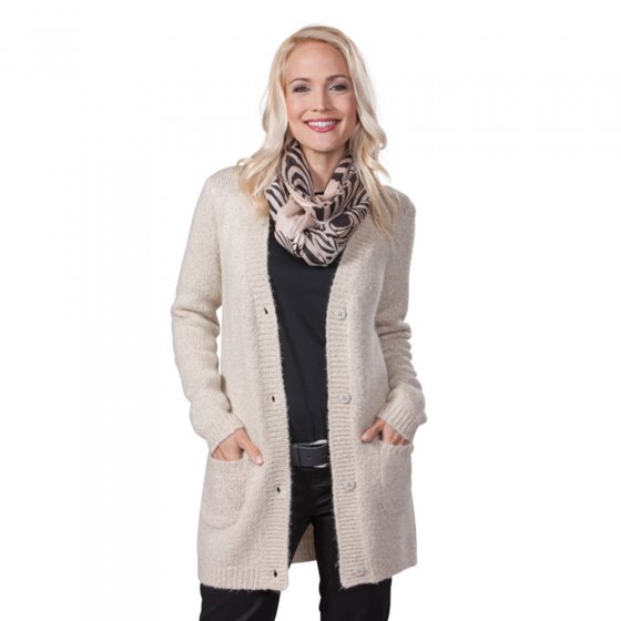 Damen Strickjacke,beige 
