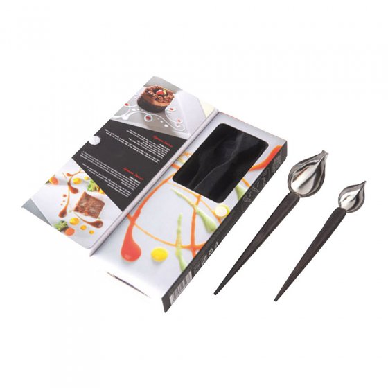 2 delige decoratieve lepel set