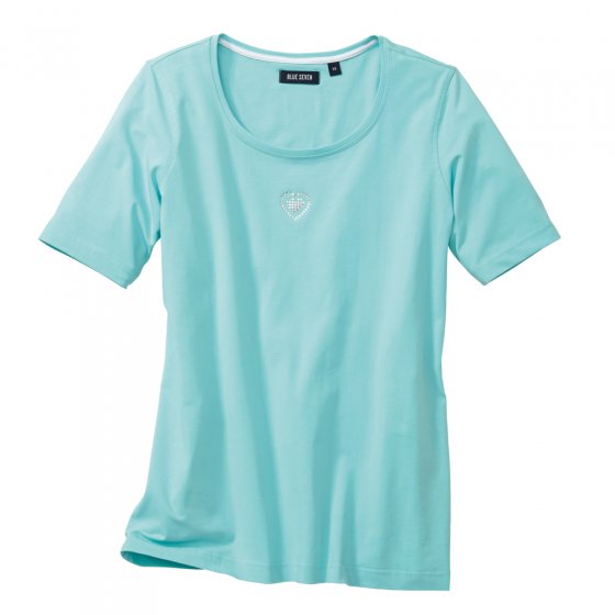 T-Shirt,Glitzer-Herzmotiv,46