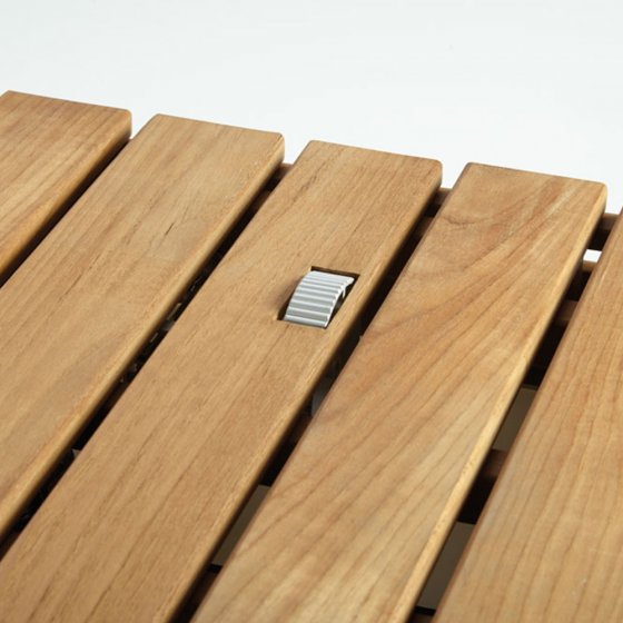 Teak-tuindouche