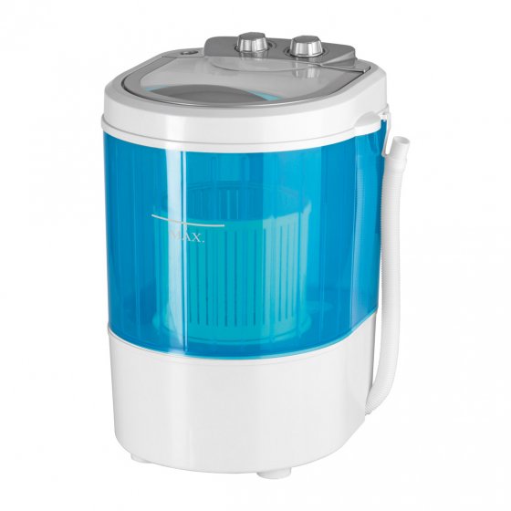 Mini-wasmachine met centrifuge