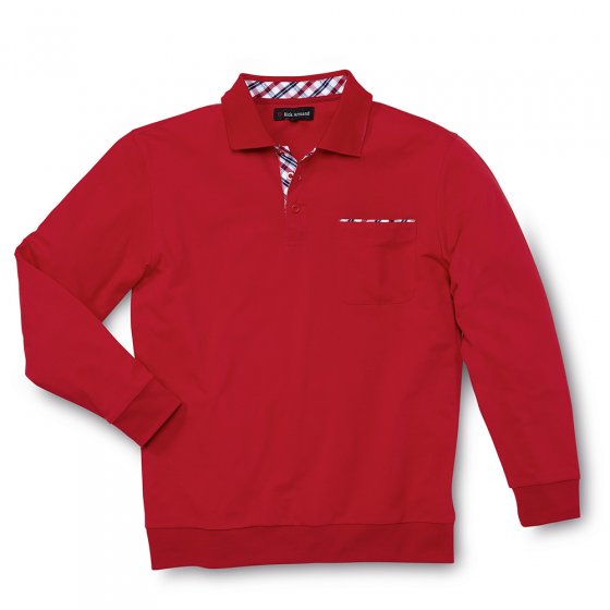 Poloshirt met lange mouwen 