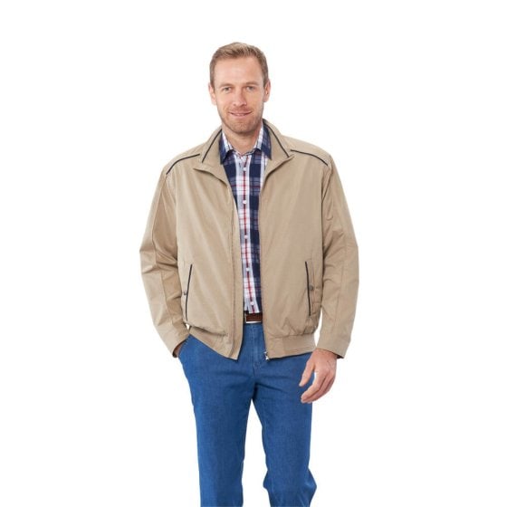 Blouson met perforaties 