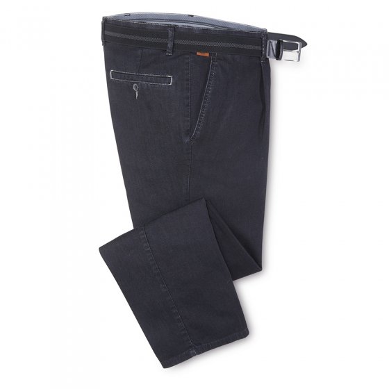 prettige bandplooi-jeans