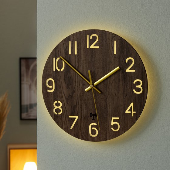 Wandklok 'Backlight'