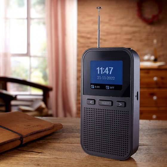DAB+ zakradio met kleurendisplay