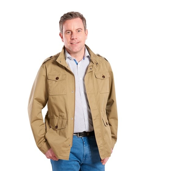 Katoenen jack 