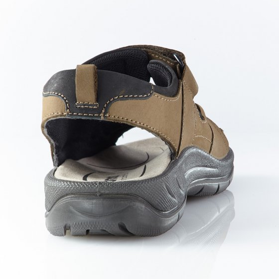 Herensandalen met klittenbandsluiting