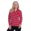 Streifen-Polo-Shirt,rot - 2
