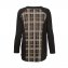 Modisches-Shirt,sw./beige38/40 - 2