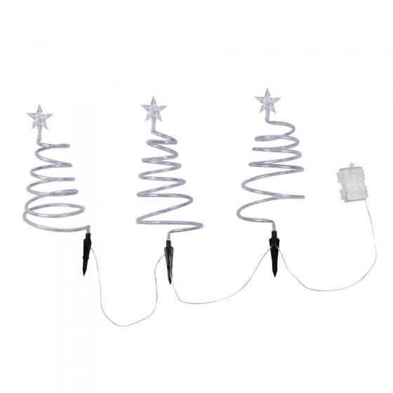 LED-spiraalvormige dennenbomen