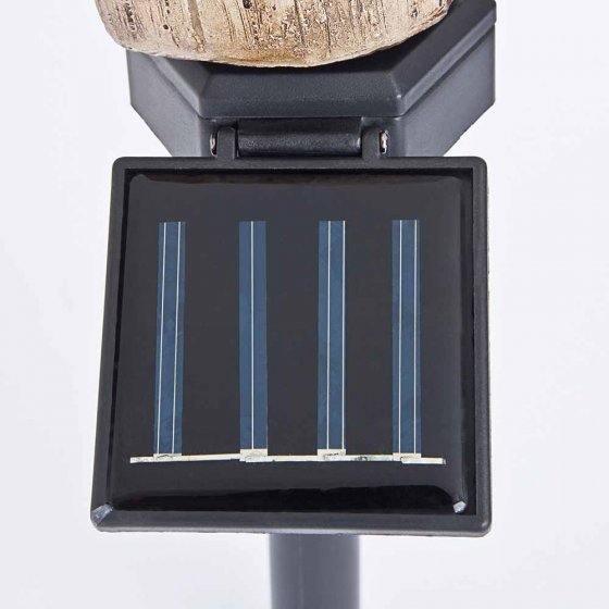 Sneeuwuil op zonne-energie 